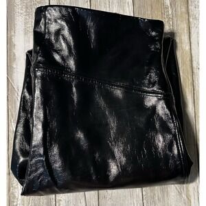 SPANX Shiny Black Leggings